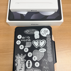 아이패드 air 5세대 256기가 wifi + 펜+ 케이스티파이