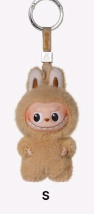 팝마트 미니 라부부 인형 키링 비밀번호 n-z 베이지s--0