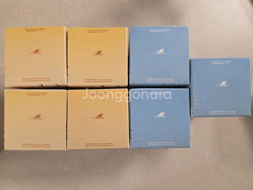 팝마트 미니 라부부 인형 키링 비밀번호 n-z 베이지s--3