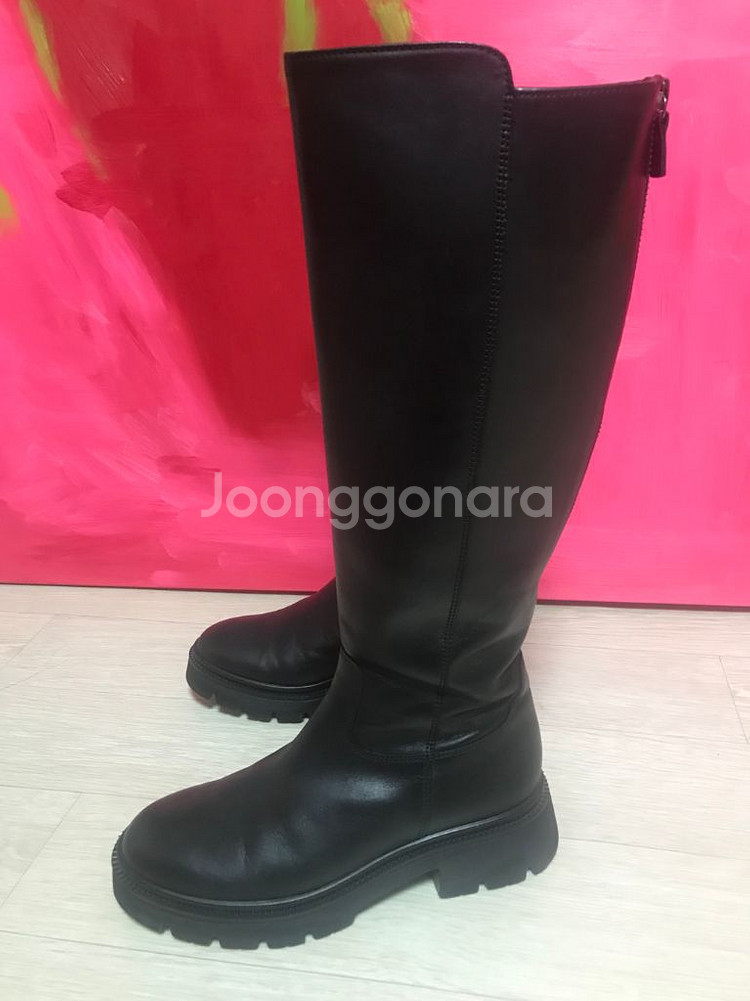 가버 컴포트가죽쿠션 롱부츠250--4