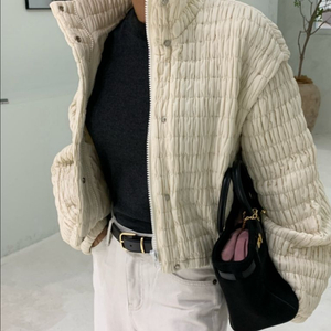 <새상품> 주름 패딩 2color