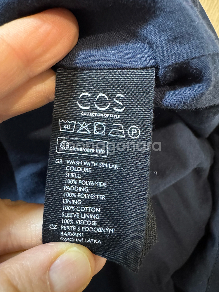 코스 COS PADDED HOODED PARKA--7