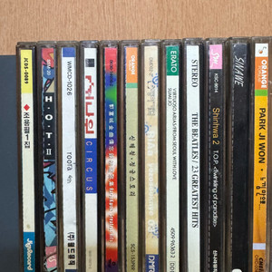 고전 옛날 가요 음반 앨범 희귀 CD 10장 일괄