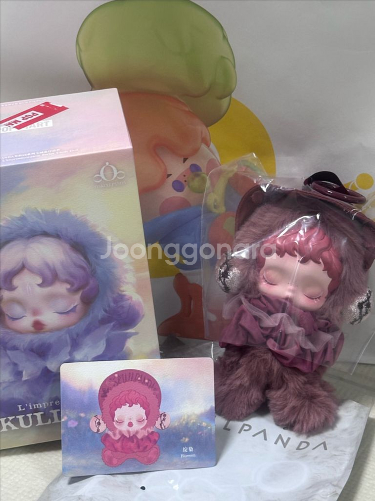 팝마트 스컬판다 꽃--0