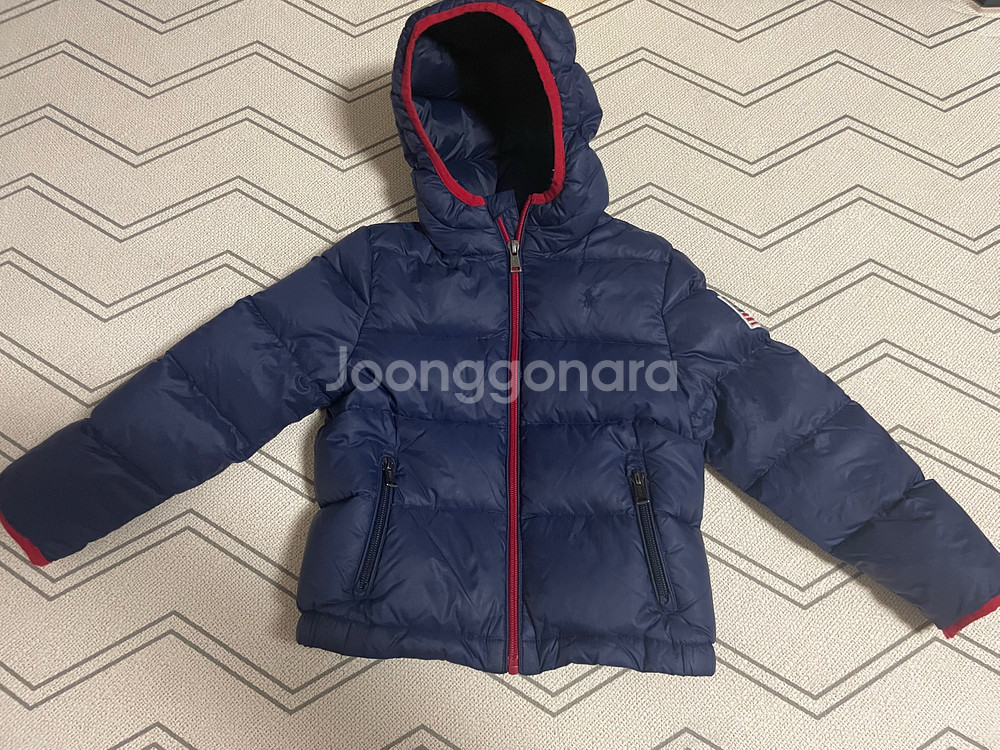 폴로 패딩 유아 5T 110사이즈--0