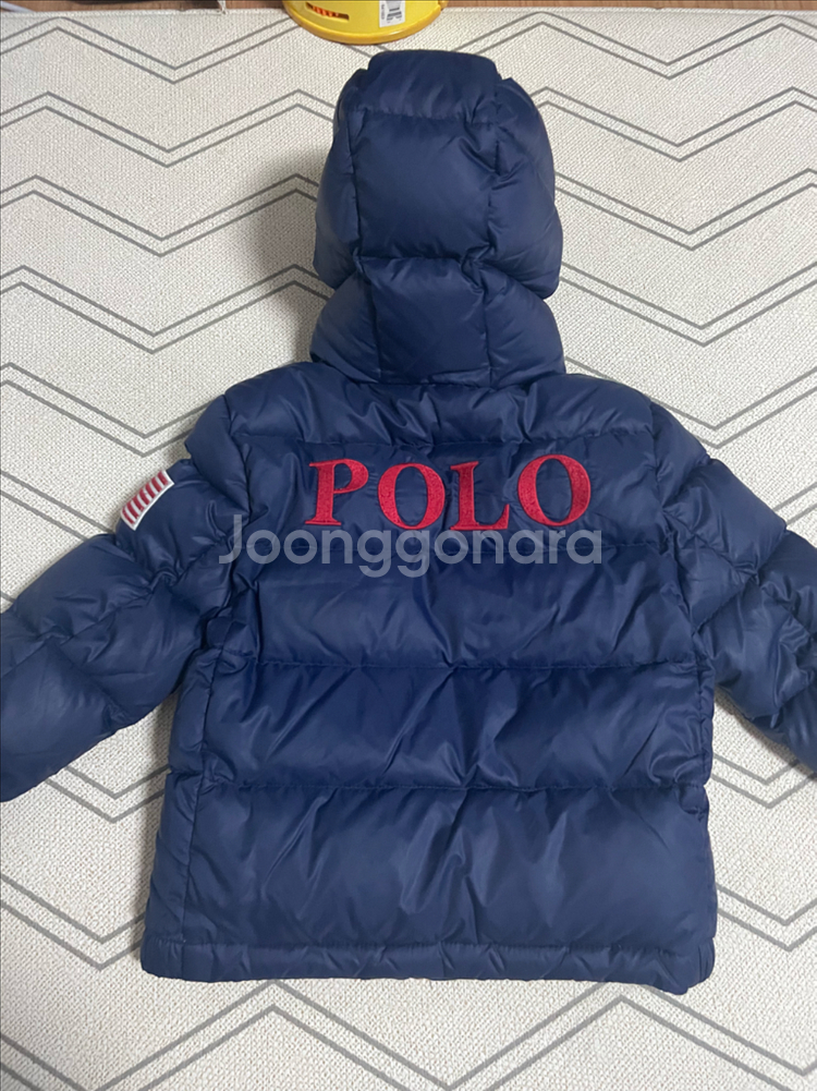 폴로 패딩 유아 5T 110사이즈--4