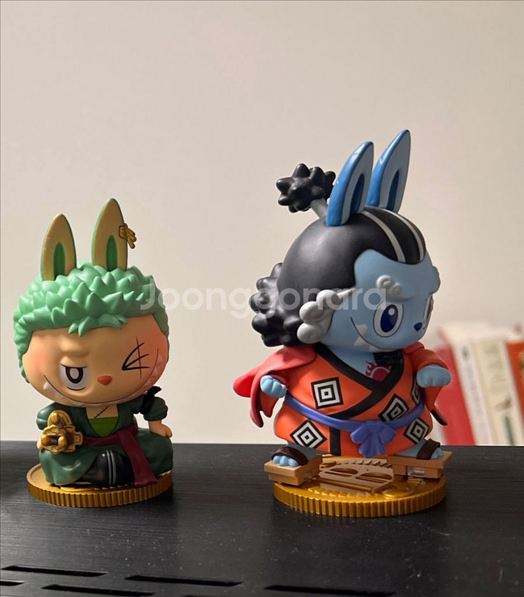 팝마트 라부부x원피스 징베, 조로 피규어--1