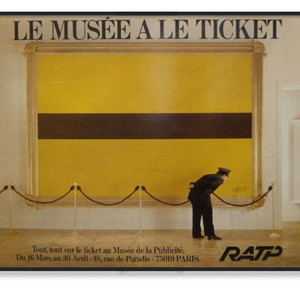 (구해요) RATP -Ticket de Metro 포스터 구합니다.