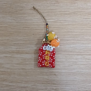 고전 오마모리 지역한정 부적 스트랩