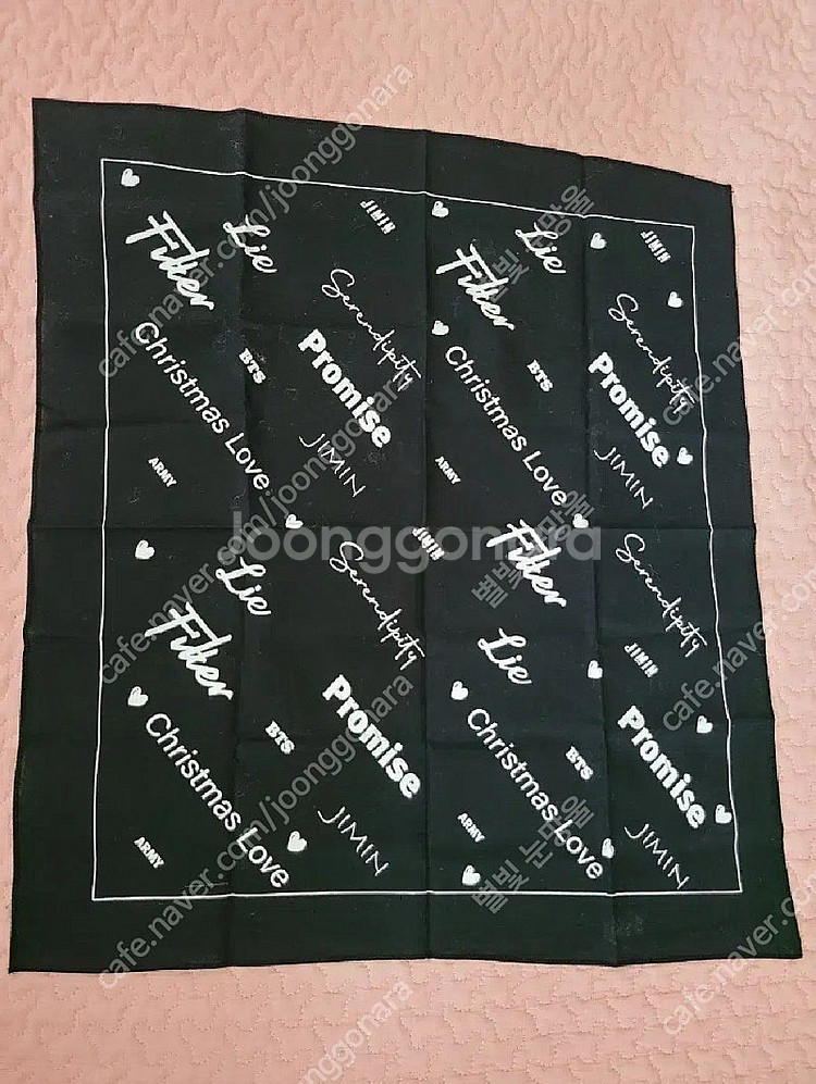 bts 로고 손수건 판매--1