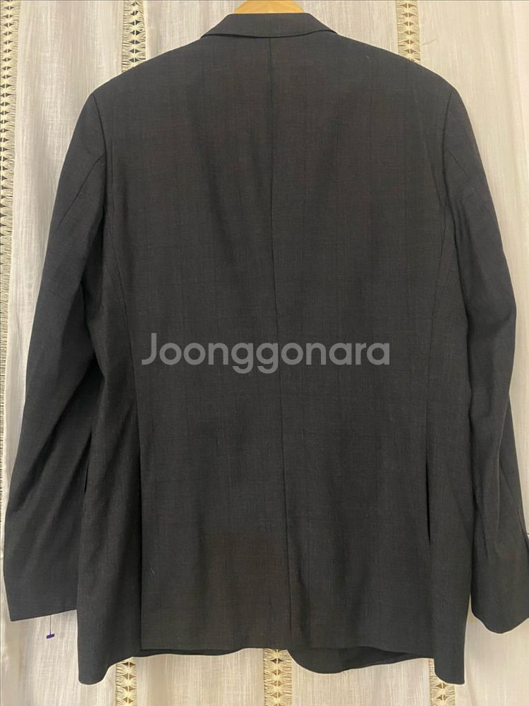 휴고 보스 차콜 그레이 남성 정장 상의 (100사이즈)--1