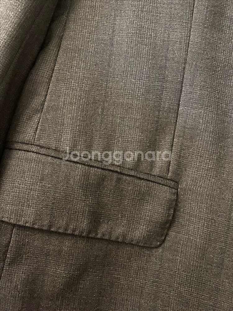 휴고 보스 차콜 그레이 남성 정장 상의 (100사이즈)--2