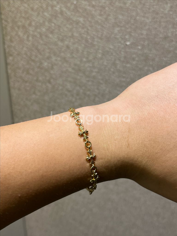 18k 크롬 타이니 팔찌--2