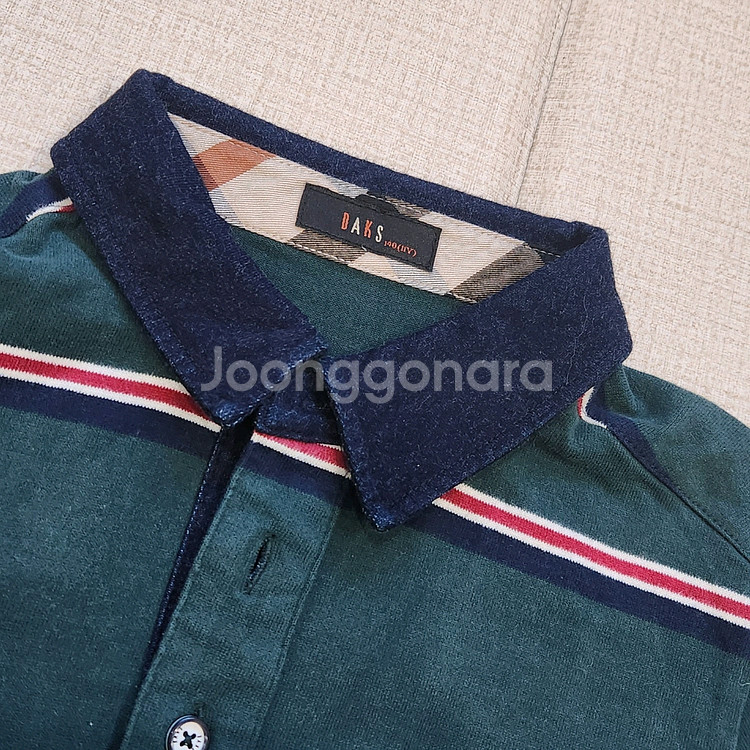 닥스 140 스트라이프 긴팔 카라티--1