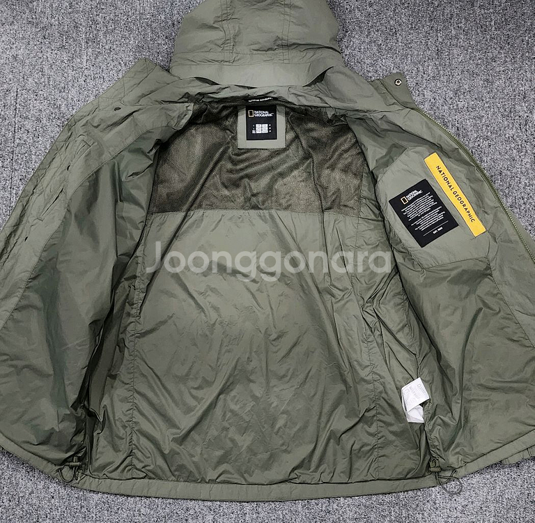 내셔널 지오그래픽 브란타 후드 바람막이 윈드브레이커 L--2