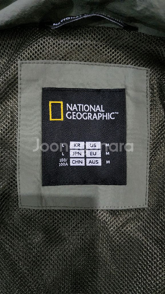 내셔널 지오그래픽 브란타 후드 바람막이 윈드브레이커 L--7