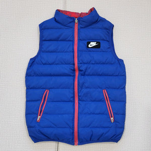 나이키 키즈 140 양면 패딩 조끼