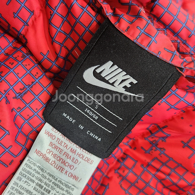 나이키 키즈 140 양면 패딩 조끼--2