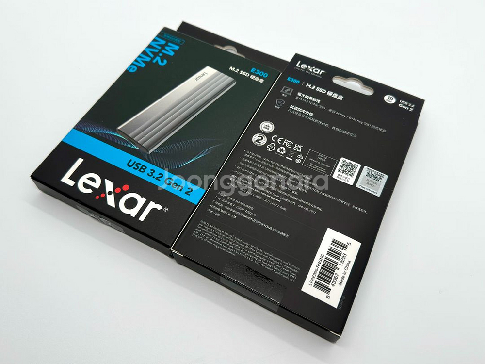 미개봉 새상품 Lexar 렉사 정품 M.2 외장 SSD 케이스 급속 10Gbps NVMe C 타입 하드 드라이브--2