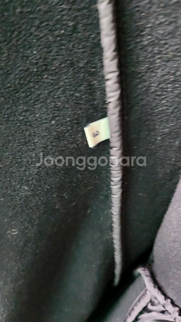 정품.10회미만 착용 새상품급 몽클레어 모직후드 패딩~3사이즈--5