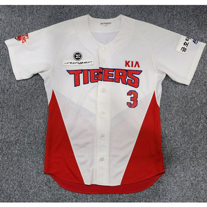 마제스틱 기아 타이거즈 3번 김선빈 마킹 야구 유니폼