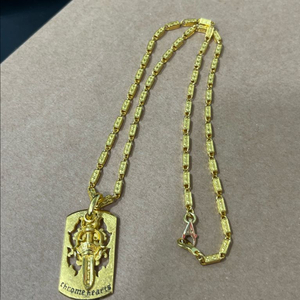 24k 순금 크롬하츠 목걸이