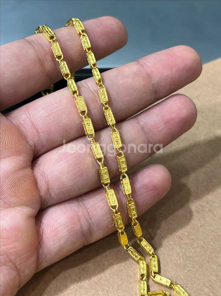 24k 순금 크롬하츠 목걸이--1