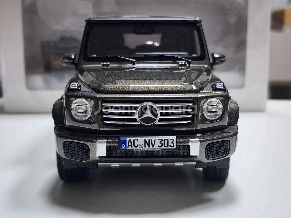 1:18 노레브 벤츠 G바겐 G500 SUV 그레이 다이캐스트--0