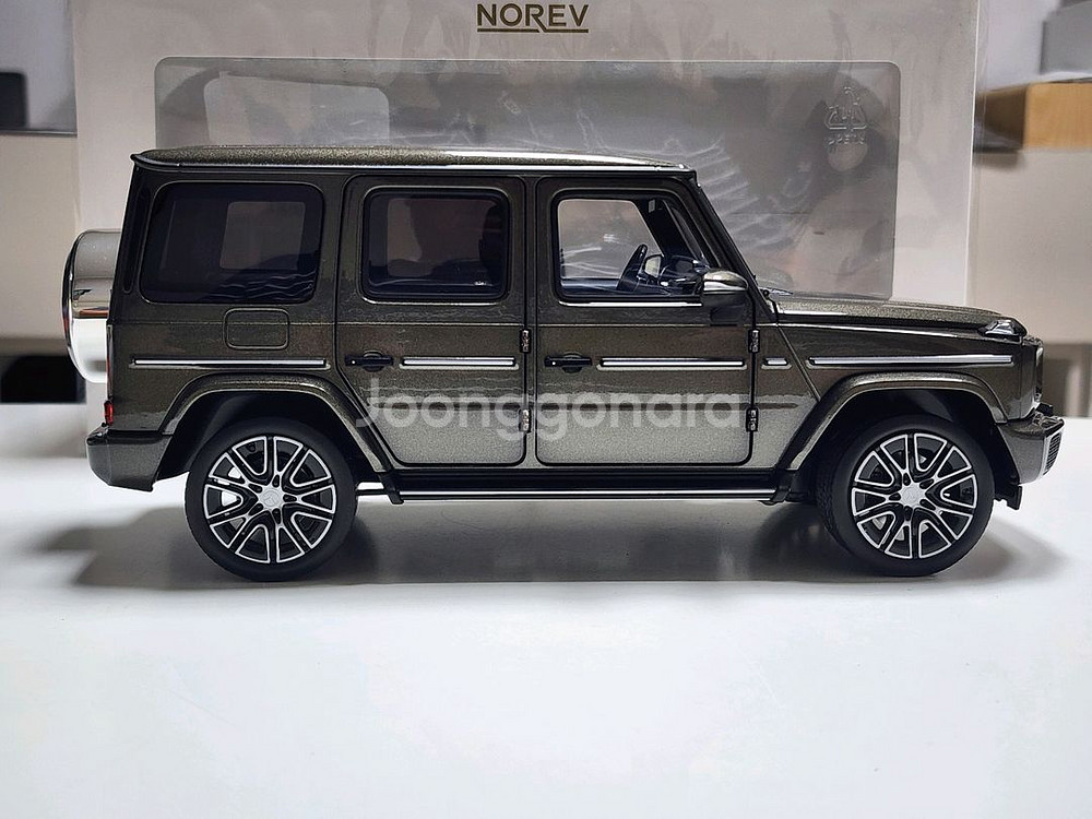 1:18 노레브 벤츠 G바겐 G500 SUV 그레이 다이캐스트--3