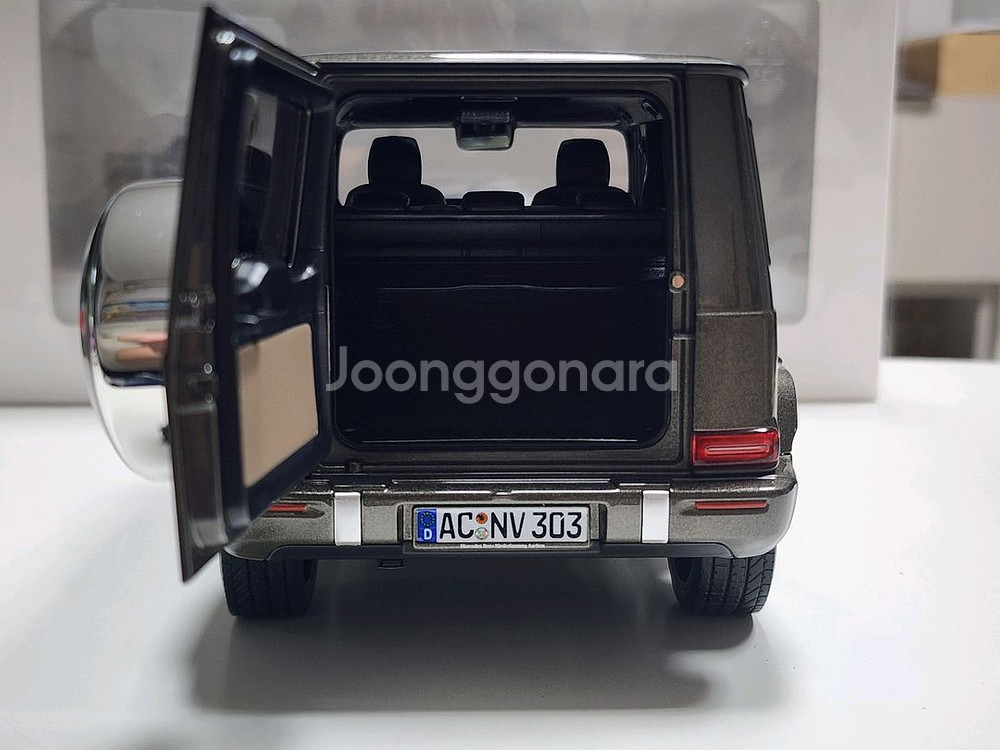 1:18 노레브 벤츠 G바겐 G500 SUV 그레이 다이캐스트--6