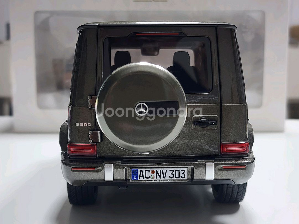 1:18 노레브 벤츠 G바겐 G500 SUV 그레이 다이캐스트--2