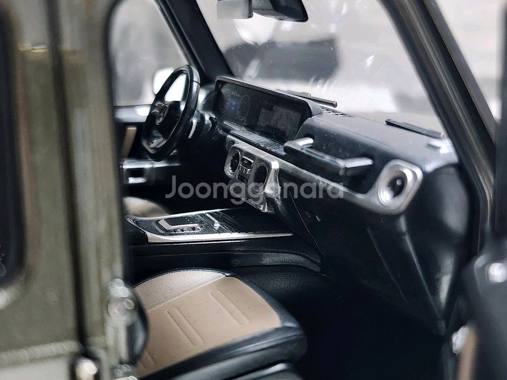 1:18 노레브 벤츠 G바겐 G500 SUV 그레이 다이캐스트--4