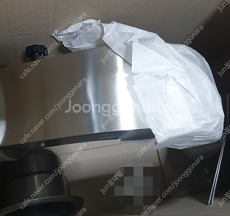 캠핑 연기없이 숮불화로 로스타 테이블 타공 연통 숯불구 타공 육각핸들포함--7