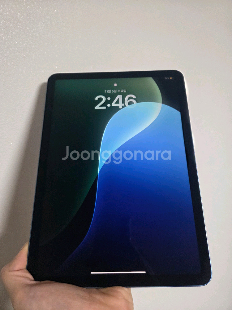 [S급] 아이패드 에어5 블루 (배터리효율91%)--1
