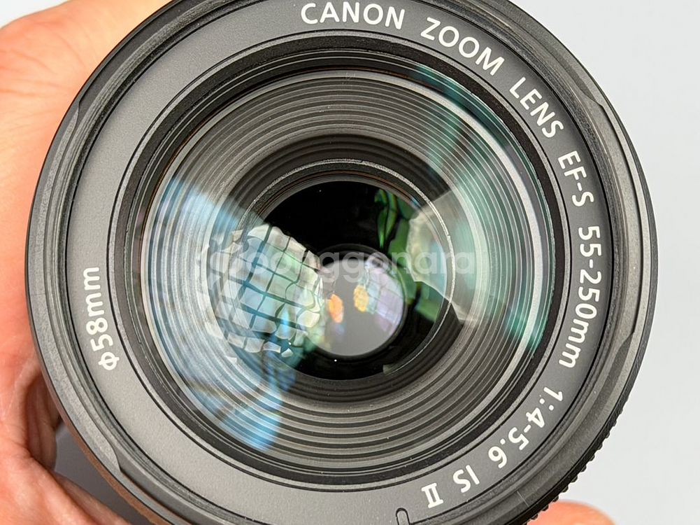 캐논 EFS 55-250mm IS II 렌즈--0