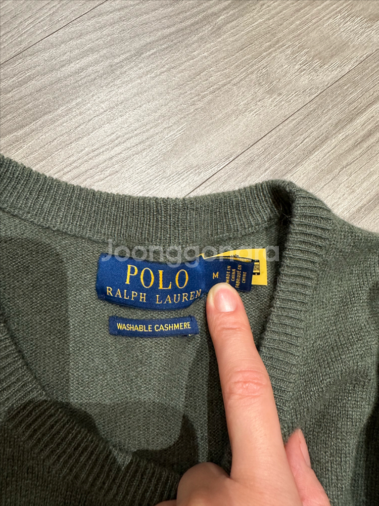 폴로 랄프로렌 캐시미어 니트m. 타임 캐시미어 니트 105 새상품--0