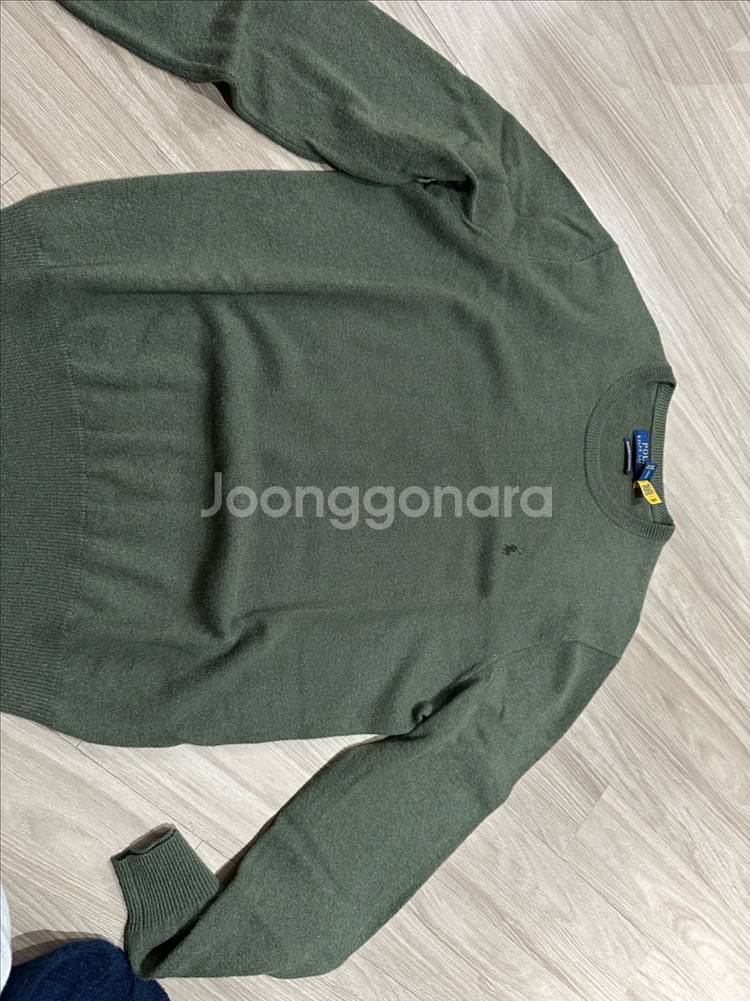 폴로 랄프로렌 캐시미어 니트m. 타임 캐시미어 니트 105 새상품--1