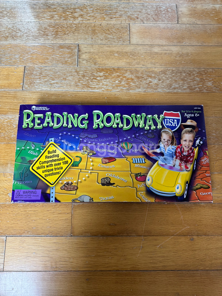 러닝리소스 Reading Roadway USA 보드게임--0