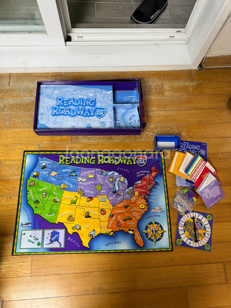 러닝리소스 Reading Roadway USA 보드게임--1
