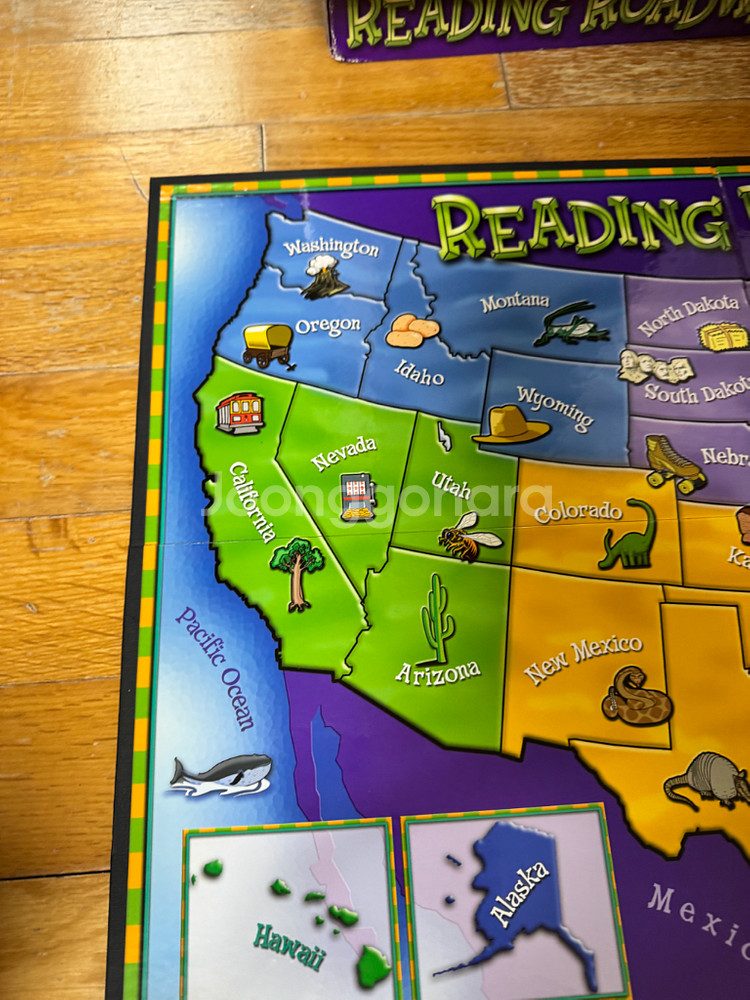 러닝리소스 Reading Roadway USA 보드게임--3