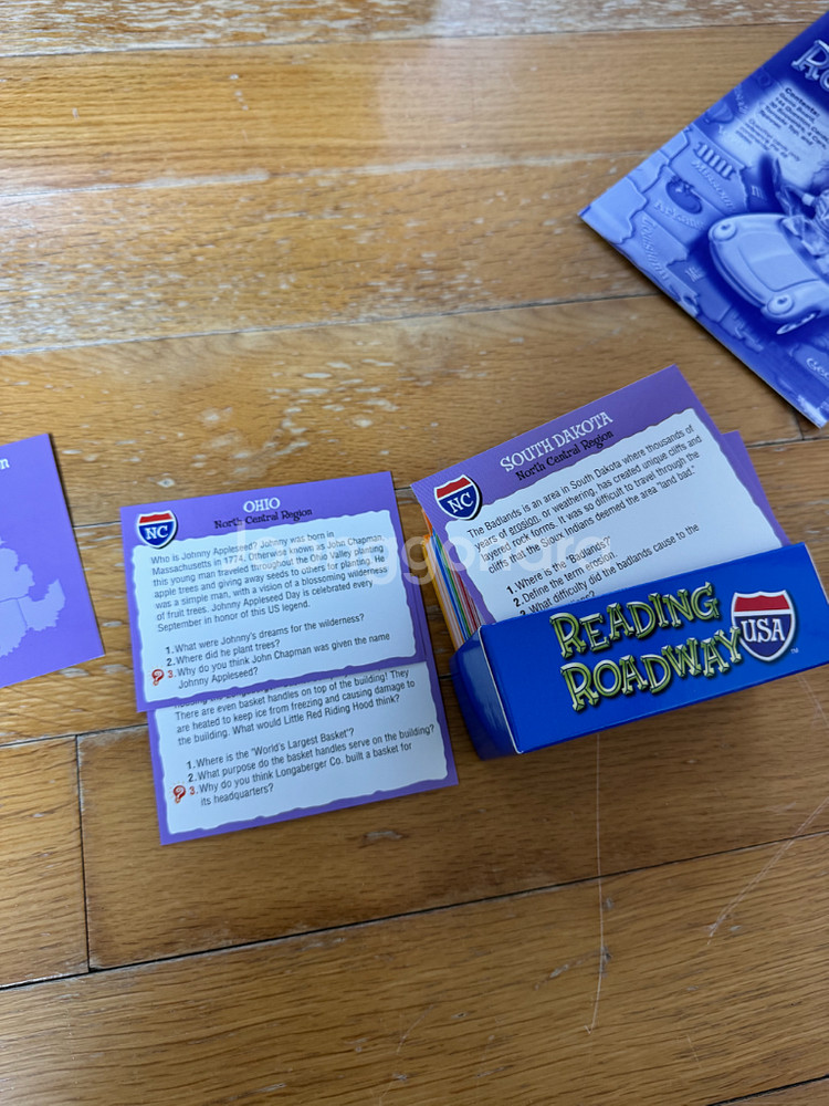 러닝리소스 Reading Roadway USA 보드게임--7