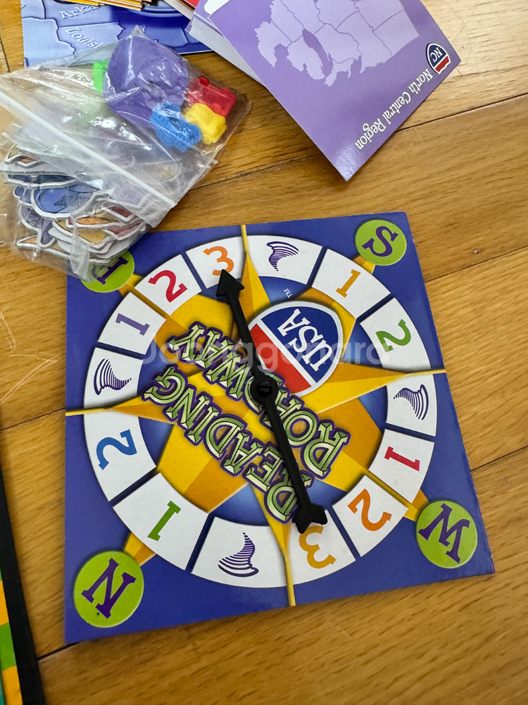 러닝리소스 Reading Roadway USA 보드게임--2