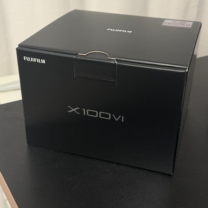 후지필름 X100VI 실버 미개봉