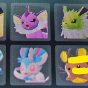 포켓몬스터 레전즈 ZA 우두머리 이로치 이브이세트