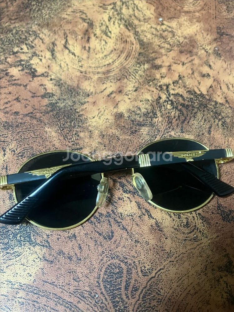 폴리스 POLICE 금장/블랙 선글라스--1