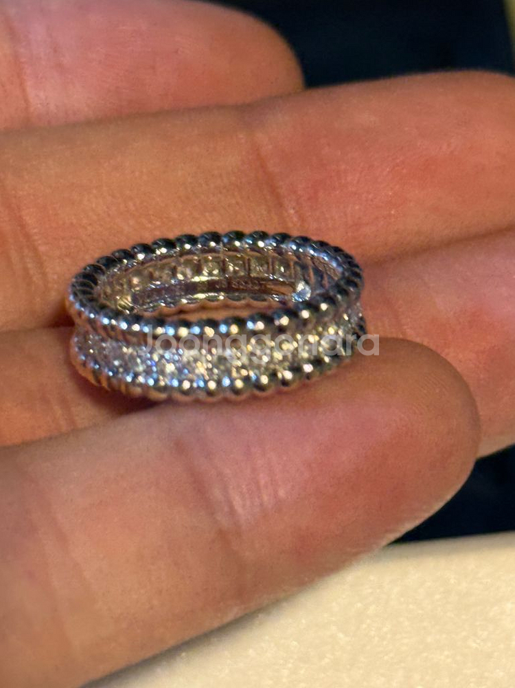 18k 천연다이아 반지--1