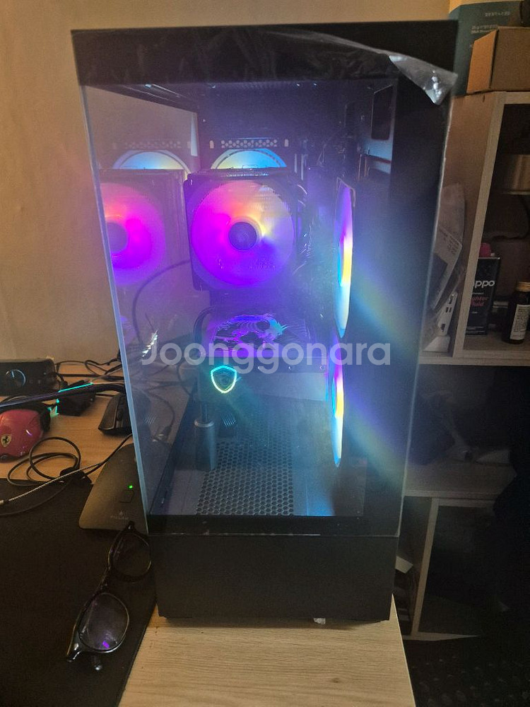 as,풀박 4개월) rtx5070,7800x3d램32gb,ssd1tb,hdd2tb--0