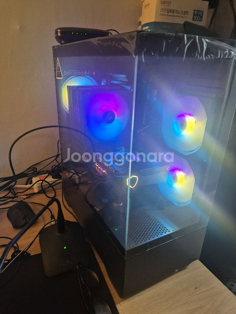 as,풀박 4개월) rtx5070,7800x3d램32gb,ssd1tb,hdd2tb--1