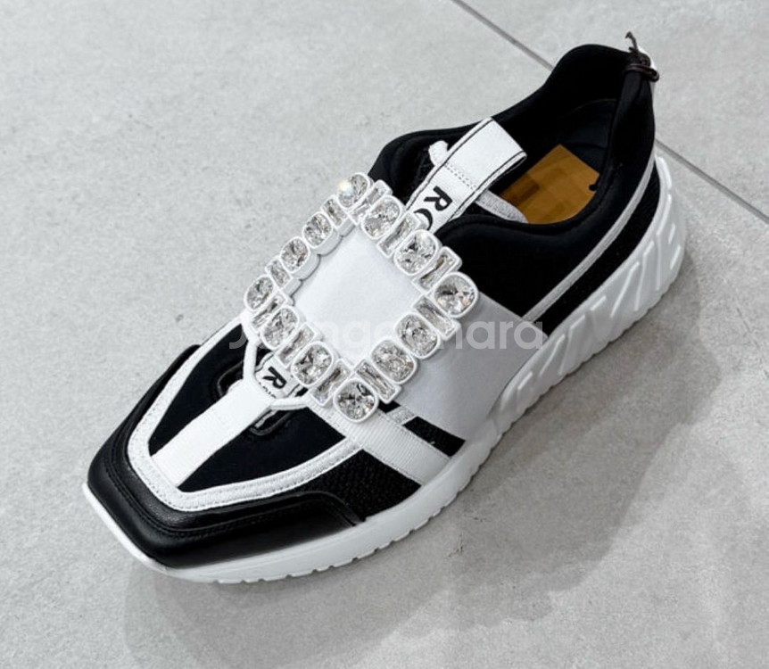 로저비비에 비브고 라인스톤 스니커즈 37/1--0