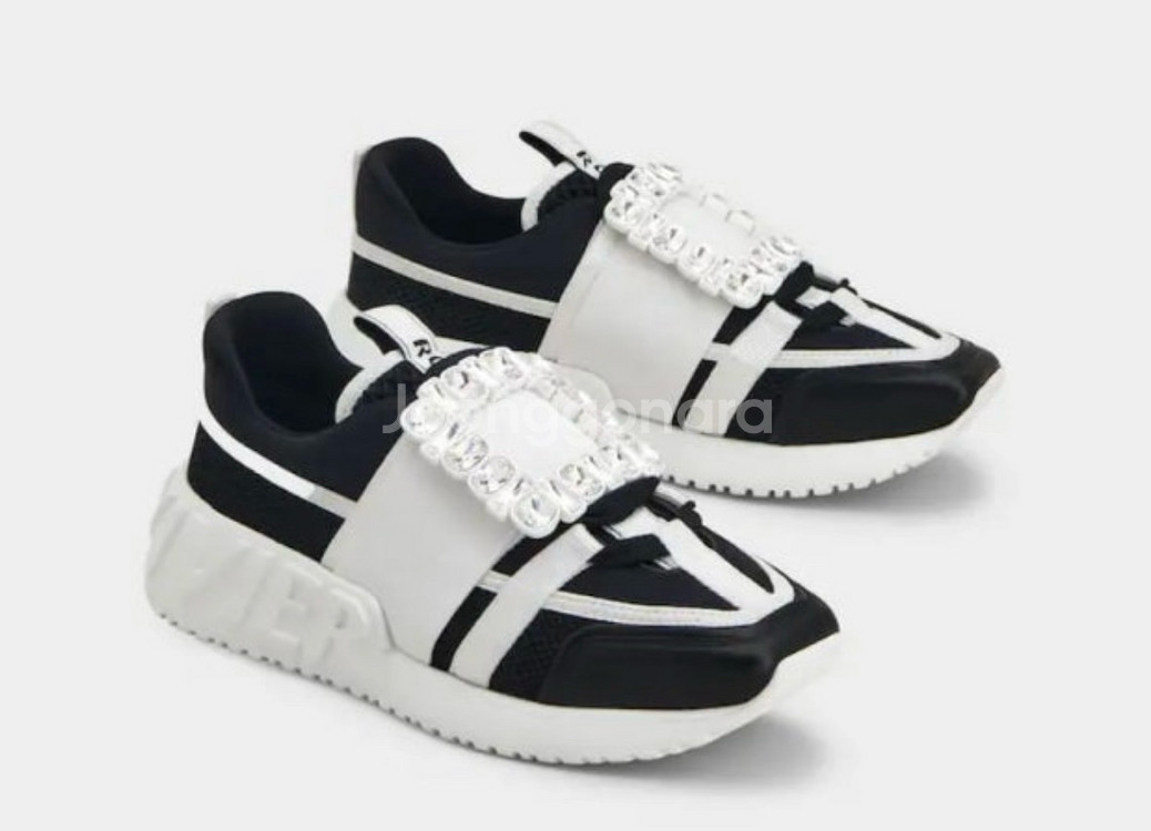 로저비비에 비브고 라인스톤 스니커즈 37/1--3